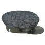 Black & Grey Hermione Sailor Cap - Mtm