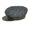 Casquette Marin Hermione Noire & Grise- Mtm  Reference : 3022 | Chapellerie Traclet
