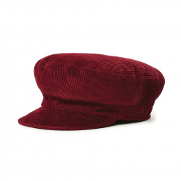 Casquette Marin Fiddler Coton Vert & Noir - Brixton