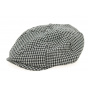 Grey Houndstooth Irish Cap - Traclet