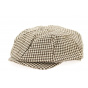 Brown Houndstooth Irish Cap - Traclet