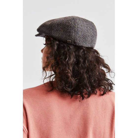 Casquette Brood Laine Noir & Marine- Brixton