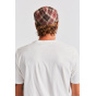 Hooligan Wool Cap Brown & Burgundy - Brixton