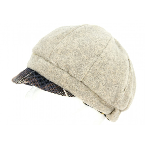Talange Mustard Newsboy Cap - Traclet