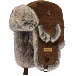 ushanka FAKE FUR White