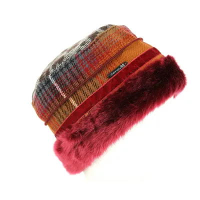 Toque Femme Pajay Bordeaux- Traclet  Reference : 9807 | Chapellerie Traclet