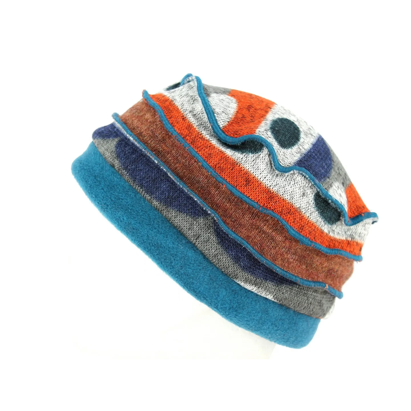 Toque Femme Manin Acrylique Bleue- Traclet  Reference : 8530 | Chapellerie Traclet