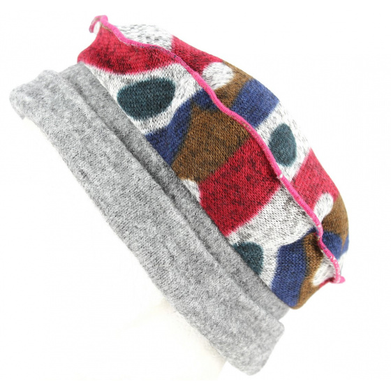 Grey Acrylic Gestel Women's Beanie - Traclet Grey Acrylic Gestel Women's Beanie - Traclet