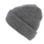 Iggio Cashmere Grey Reversible Beanie- Traclet 