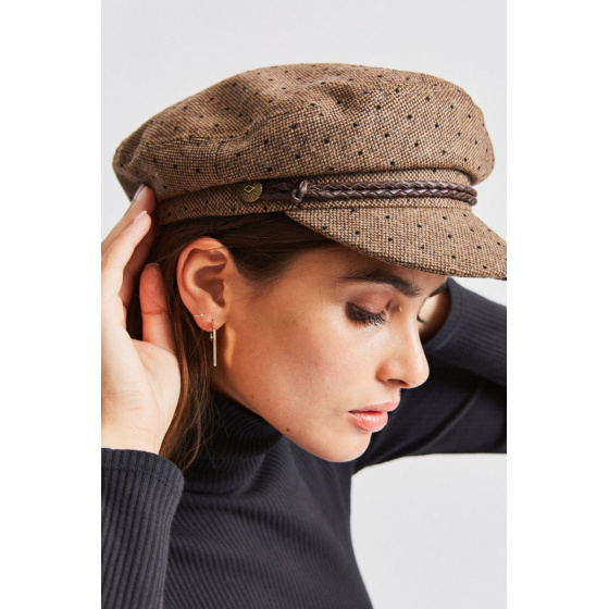Casquette Ashland Laine Marron & Noire- Brixton
