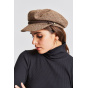 Ashland Wool Brown & Black Cap - Brixton