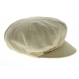 Waterproof Newsboy Cap Ivory - Seeberger