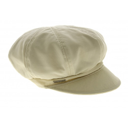 Waterproof Newsboy Cap Ivory - Seeberger