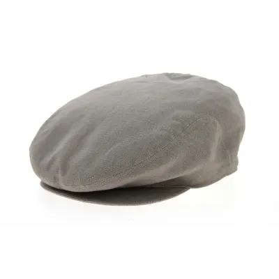 Sander Taupe Linen Flat Cap - Traclet Reference: 2559 | Traclet Hat Shop