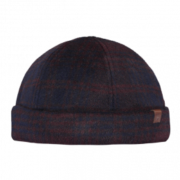 Burgundy Wool Docker Beanie Mainz - Barts