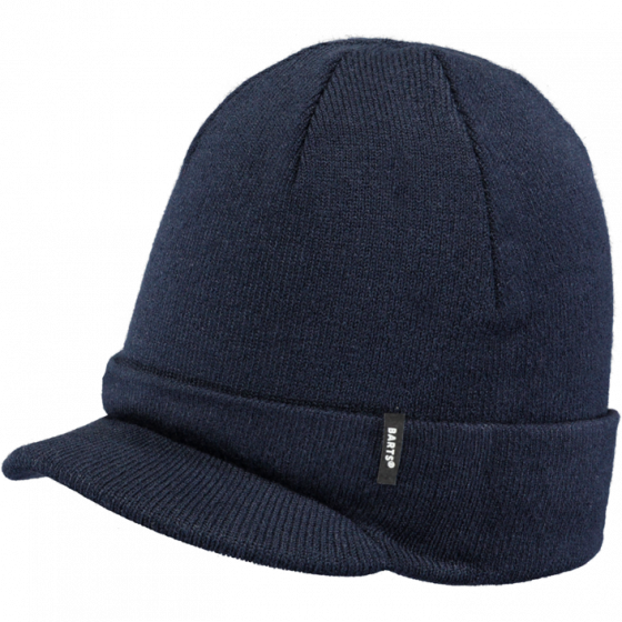 Navy Blue Zoom Beanie Cap - Barts