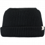 Black Acrylic Baldwing Short Beanie - Barts