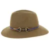 Indiana Wool Felt Fedora Hat Camel - Traclet Reference: 5887 | Traclet Hat Shop