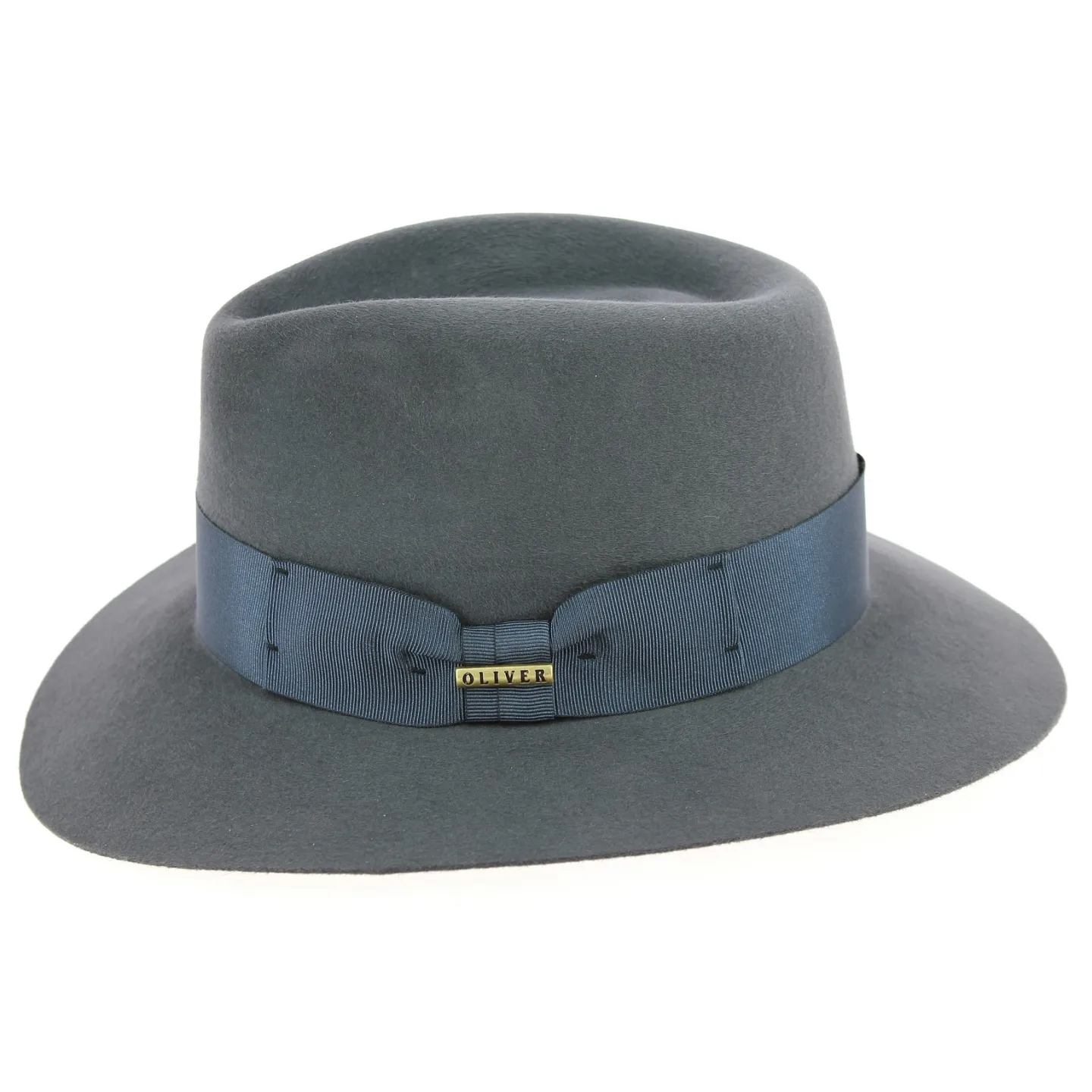 Chapeau Fedora Chester Feutre Poil Gris - Traclet Reference : 8159 | Chapellerie Traclet