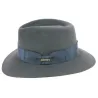 Chapeau Fedora Chester Feutre Poil Gris - Traclet Reference : 8159 | Chapellerie Traclet