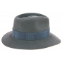 Chester Grey Fur Felt Fedora Hat - Traclet