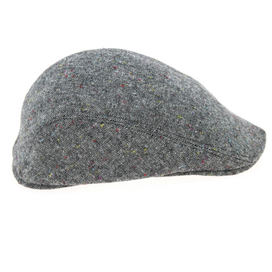 Grey Wool Brighton Domed Cap - Crambes