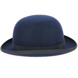 Bowler hat - Red Wool felt