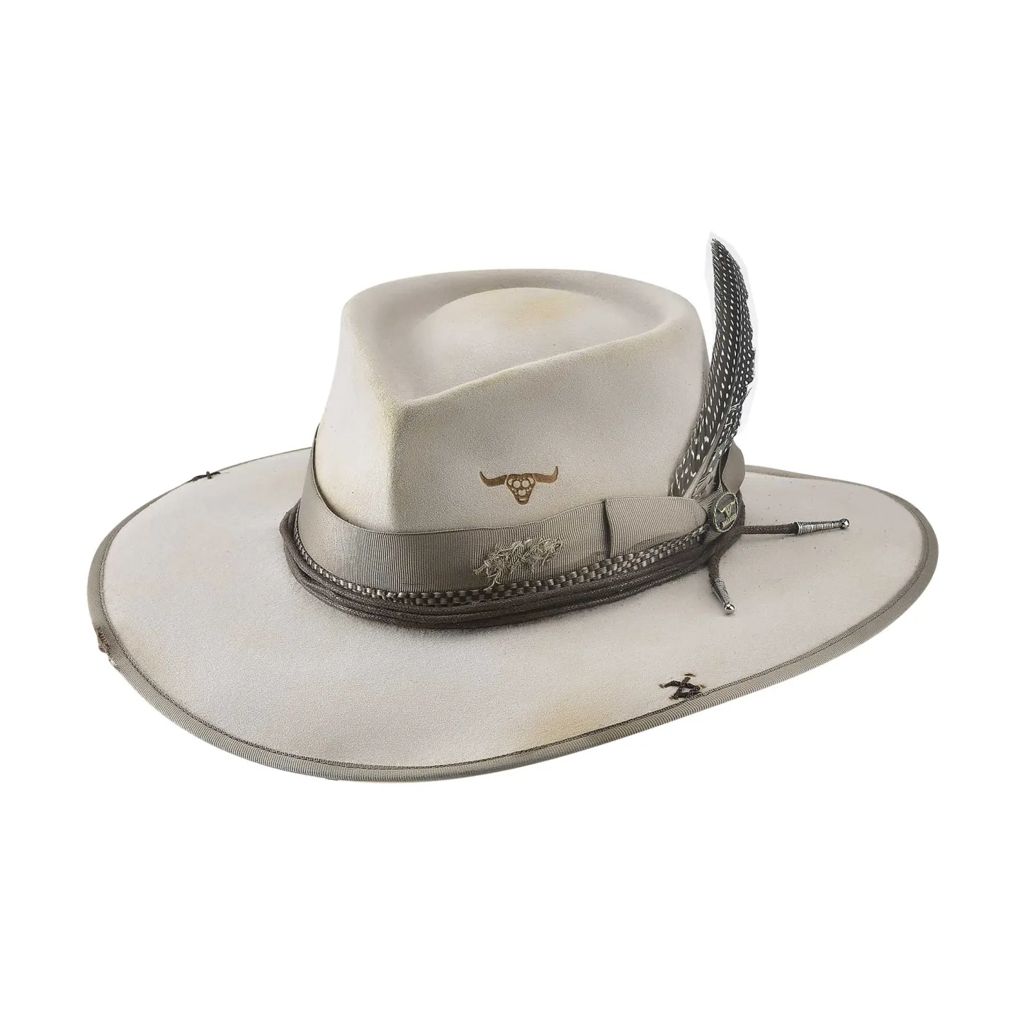 Chapeau Traveller Searing Desert Gris- Bullhide Reference : 3703 | Chapellerie Traclet