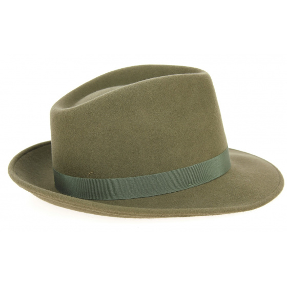 Wool Felt Fedora Hat Loden - Traclet