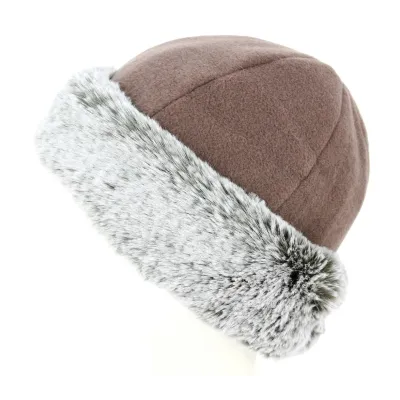Nayeli Faux Fur Hazelnut Beanie - Mtm Reference: 4356 | Traclet Hat Shop