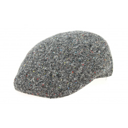 Casquette Plate Tabiano Tweed Laine - Traclet