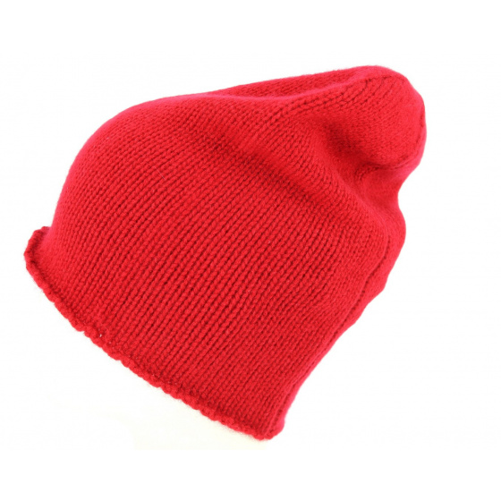 Extra Warm Cashmere Long Beanie - Traclet