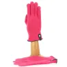 Gants Tactiles Séville Laine & Cachemire Begonia/Marine - Traclet Reference : 8515 | Chapellerie Traclet