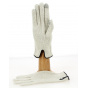 Seville Touchscreen Gloves Wool & Cashmere Cream/Navy - Traclet