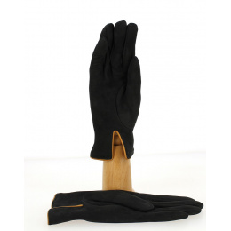 Gants Isotoner - Tartan rouge