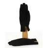 Gants Homme Cuir Velours & Laine Noir- Traclet  Reference : 9855 | Chapellerie Traclet