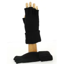 Women's Wool & Angora Mittens - Traclet  Reference : 8504 | Traclet Hat Shop