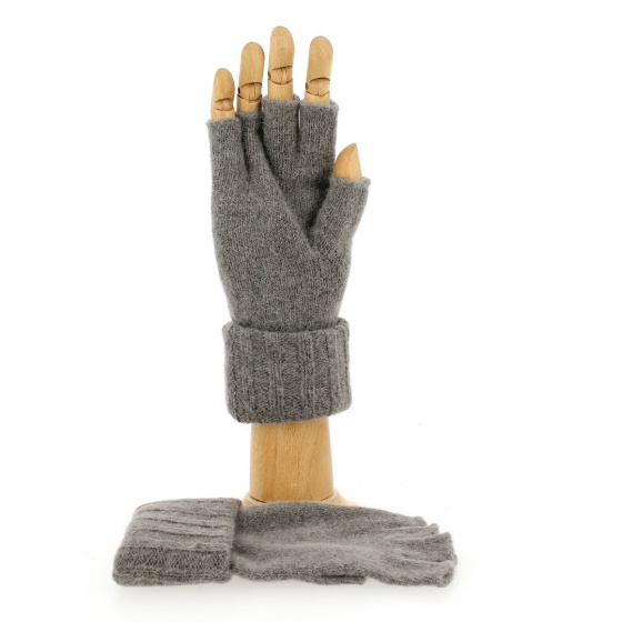 Mitaines Femme Laine & Angora- Traclet