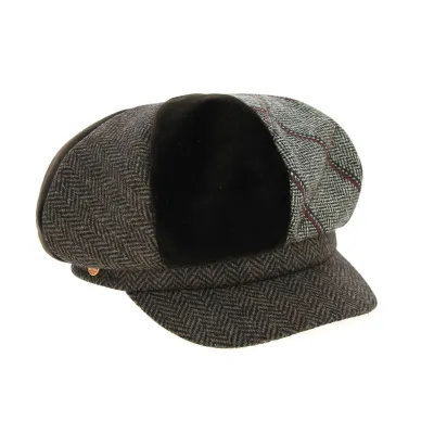 Kathi Wool & Cashmere Brown Newsboy Cap - Mayser Reference: 9867 | Traclet Hat Shop