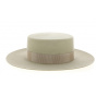 Santiago Hat - Vanilla Wool Felt Cordobes - Traclet