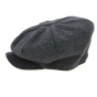 Casquette Irlandaise Newry Laine Anthracite- Traclet