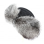 Verona Leather & Fox Fur Ushanka Hat - Traclet