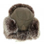 Chapka / Toque Verona Leather & Brown Fox - Traclet