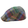 Brightsplit Patchwork Wool Domed Cap - Crambes Reference: 5703 | Chapellerie Traclet