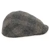 Brighton Domed Cap Harris Tweed Brown Wool - Crambes Reference: 2315 | Traclet Hat Shop