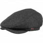 Oslo Flat Cap Wool Grey & Black - Barts