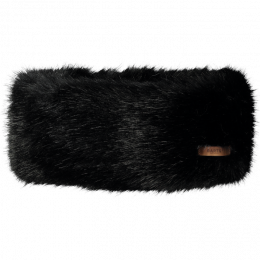 Bandeau Fausse Fourrure Noir- Barts
