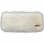 White Faux Fur Headband- Barts