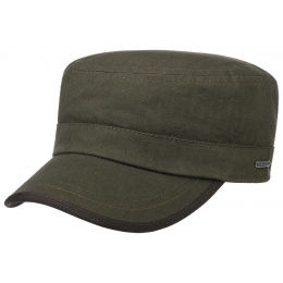 Army Herringbone Cotton Kaki- Stetson cap