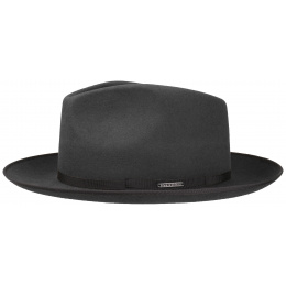 Bogart Fedora Hat in Gray Fur Felt - Stetson